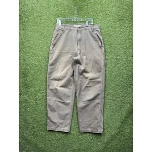 Vintage Bullhead Carpenter Pants Mens 31 Baggy Corduroy Utility Fit Y2K Faded